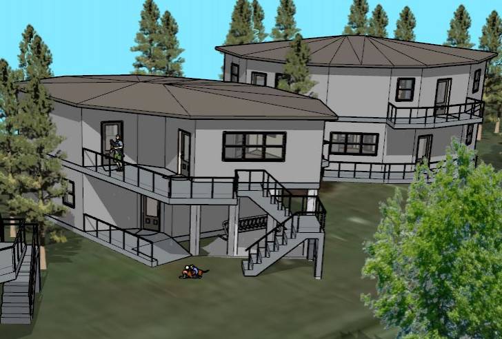What do you get when you combine ambition, compassion, water, cement, and a large robot?